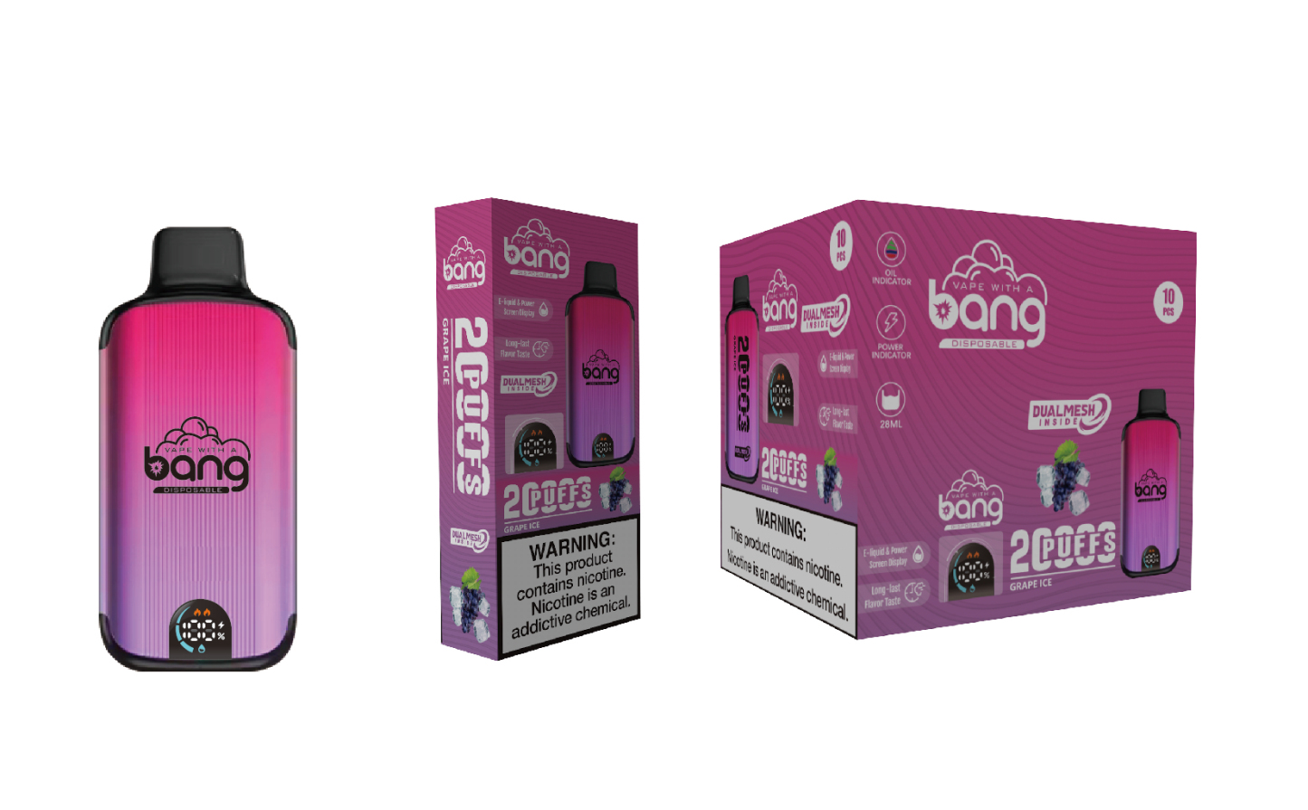 BANG 20000 PUFFS DSK001 in stock 10pcs/set