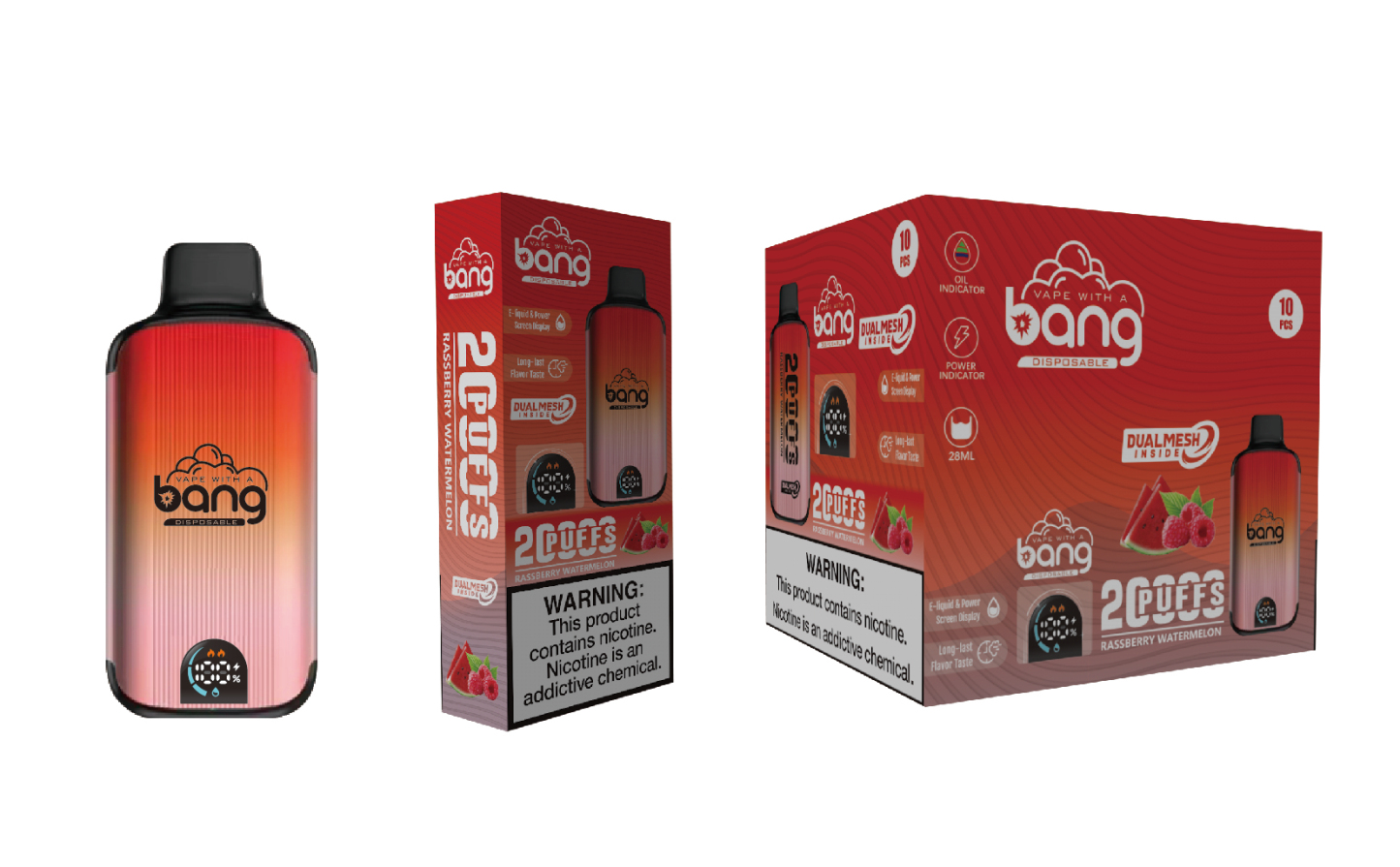 BANG  20000 PUFFS DSK001 in stock 10pcs/set