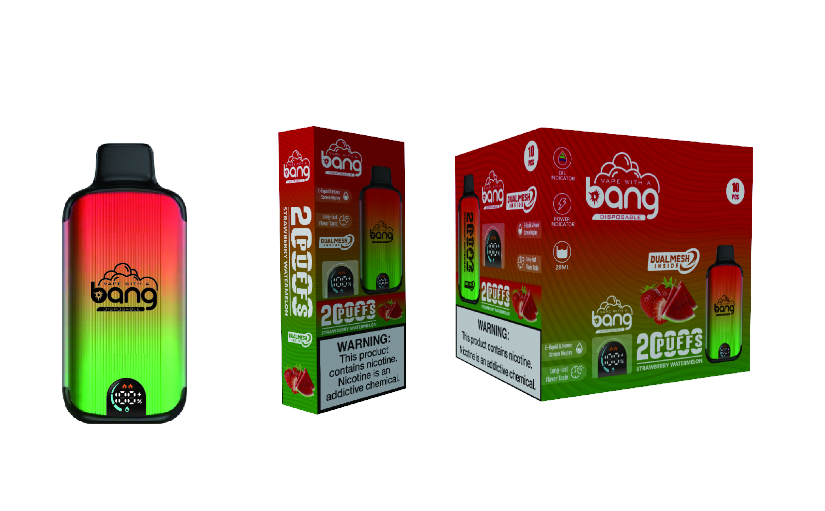 BANG  20000 PUFFS DSK001 in stock 10pcs/set