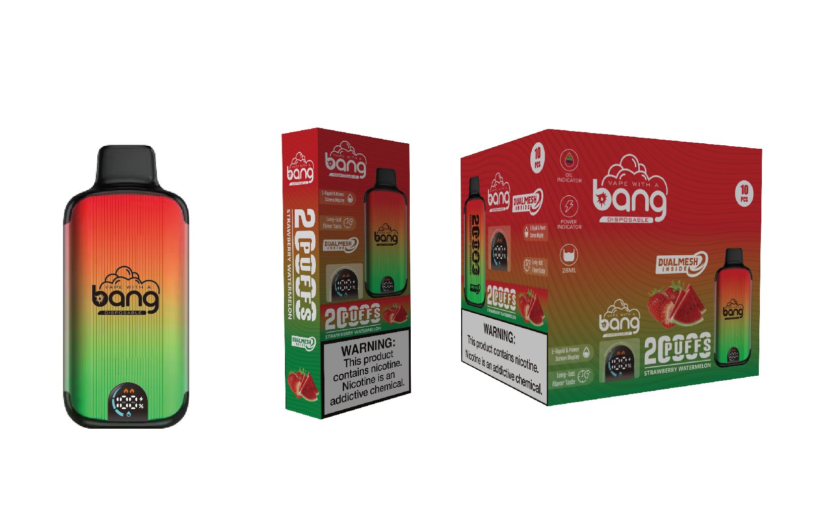 BANG  20000 PUFFS DSK001 in stock 10pcs/set