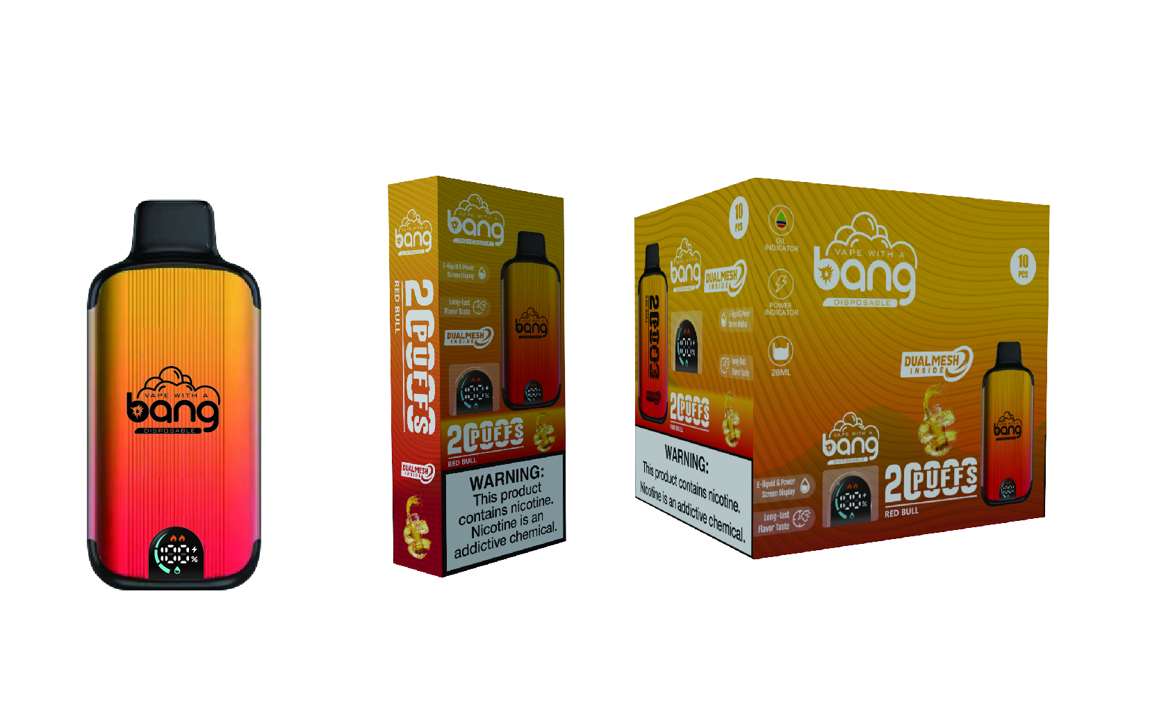 BANG  20000 PUFFS DSK001 in stock 10pcs/set