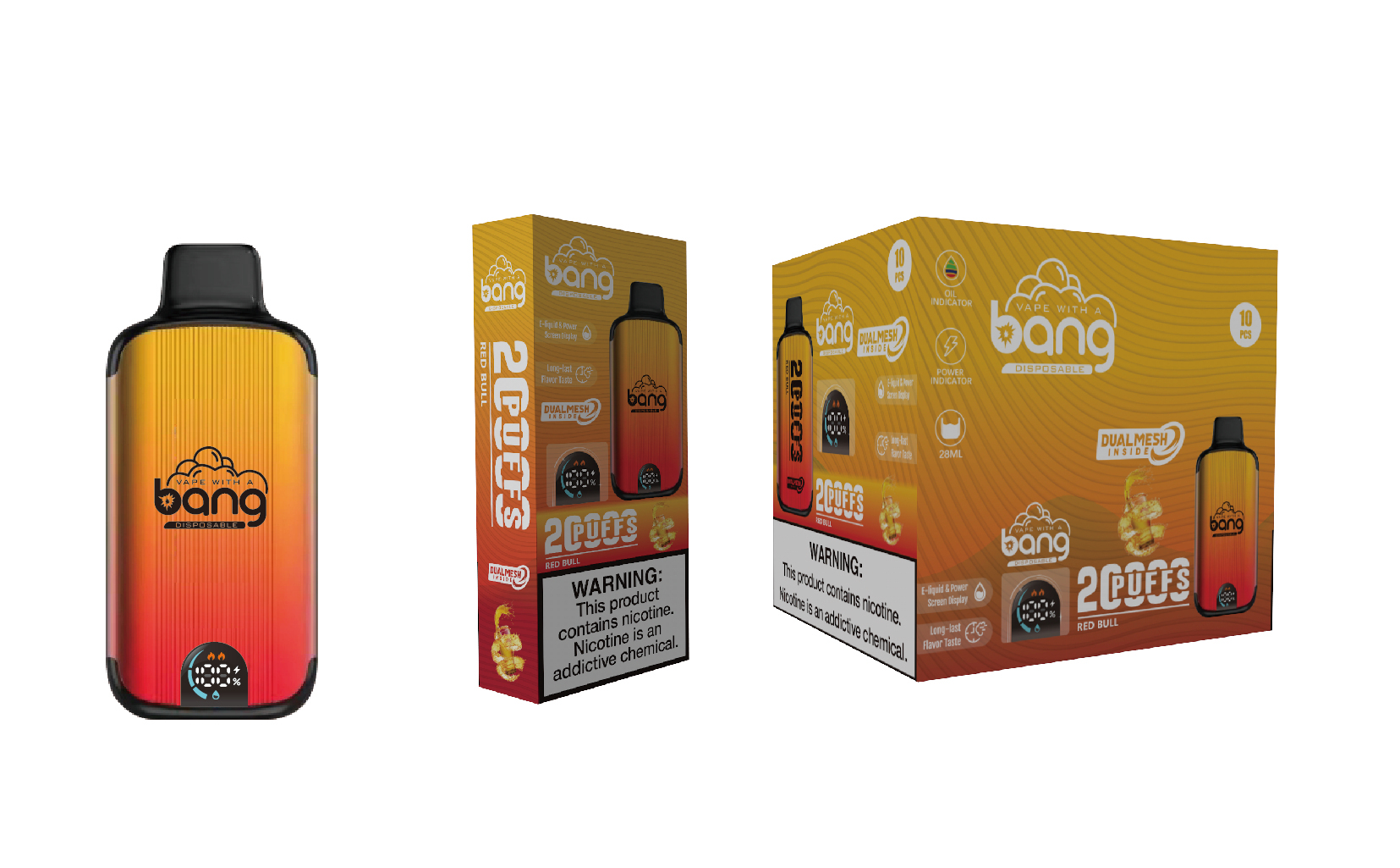 BANG  20000 PUFFS DSK001 in stock 10pcs/set