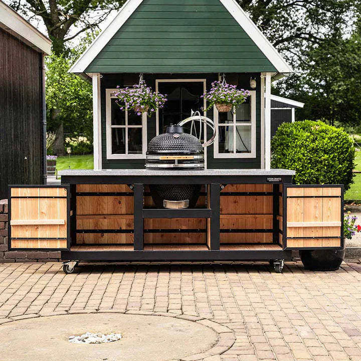 Big Green Egg outdoor kitchen