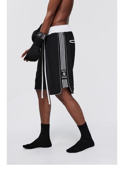 Contrast webbing boxer shorts 103