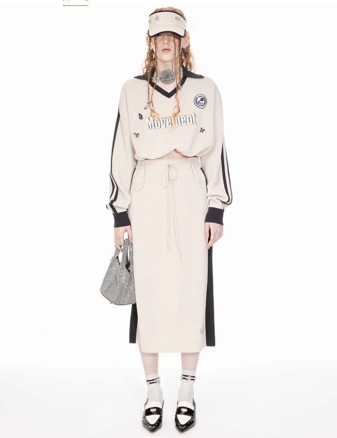 Sports knit suit 107