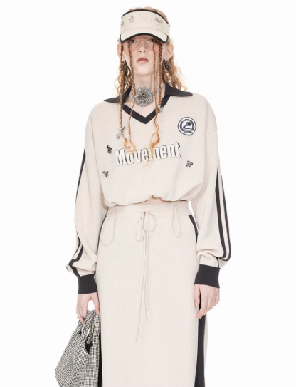 Sports knit suit 107