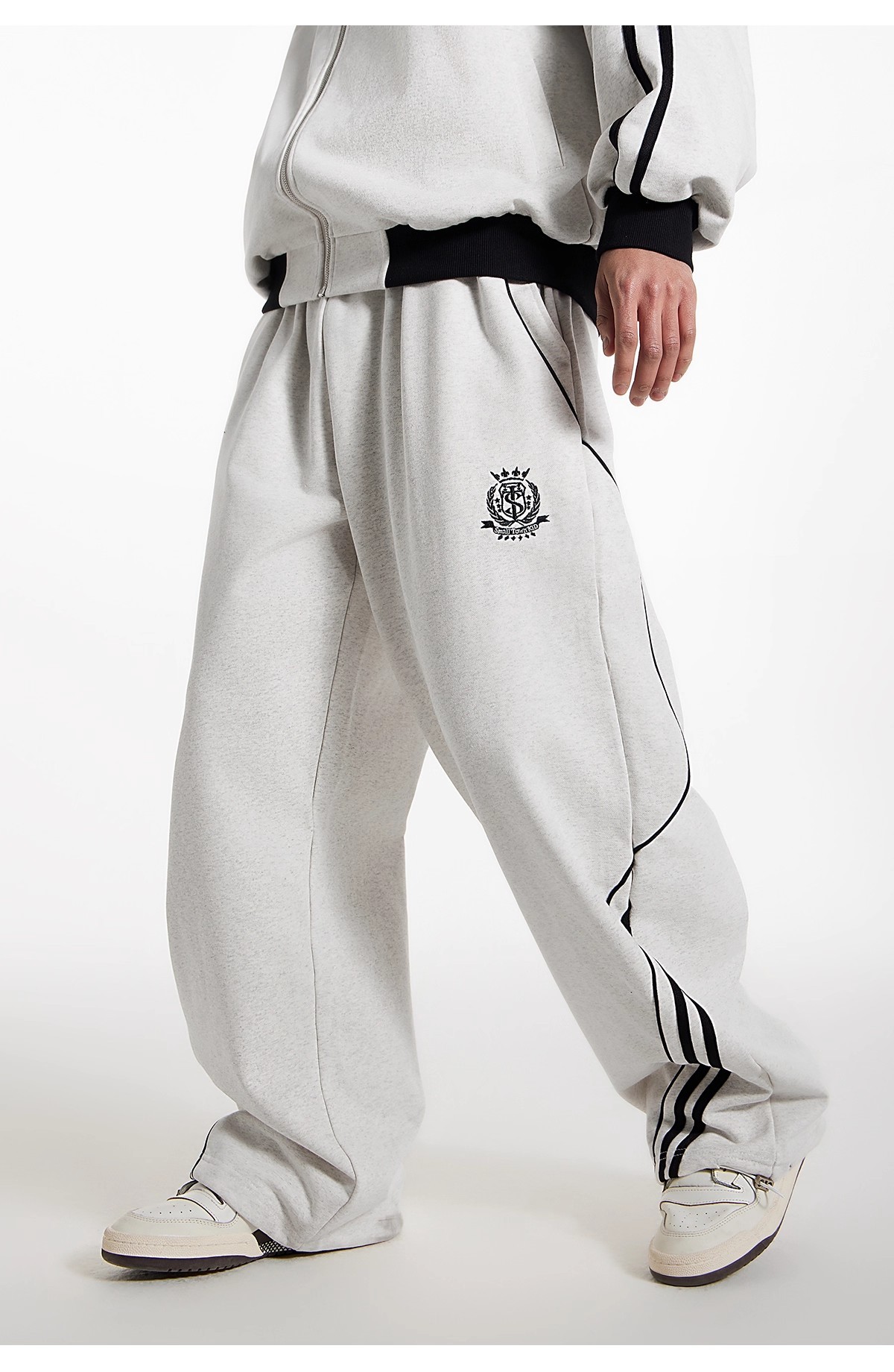 Striped Sports Cardigan American Suit 109