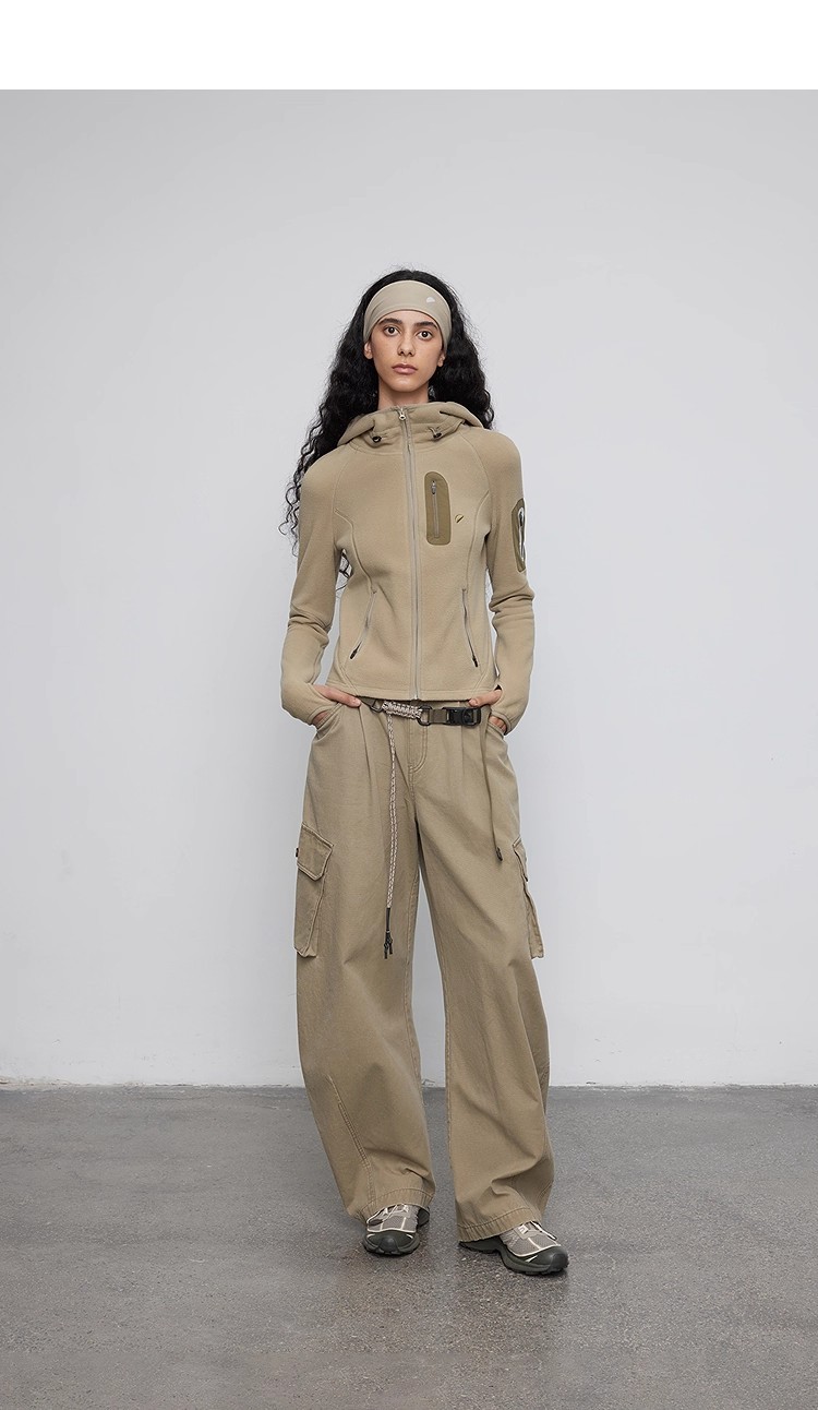 Polar Fleece Zipper Cardigan Sport Jacket 113