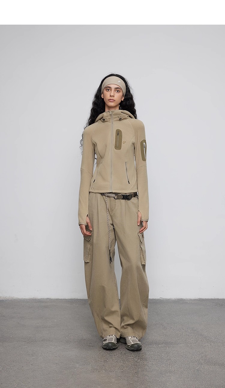 Polar Fleece Zipper Cardigan Sport Jacket 113