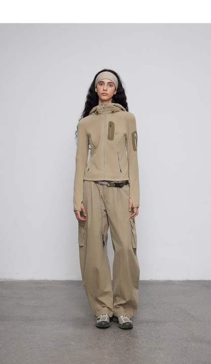 Polar Fleece Zipper Cardigan Sport Jacket 113