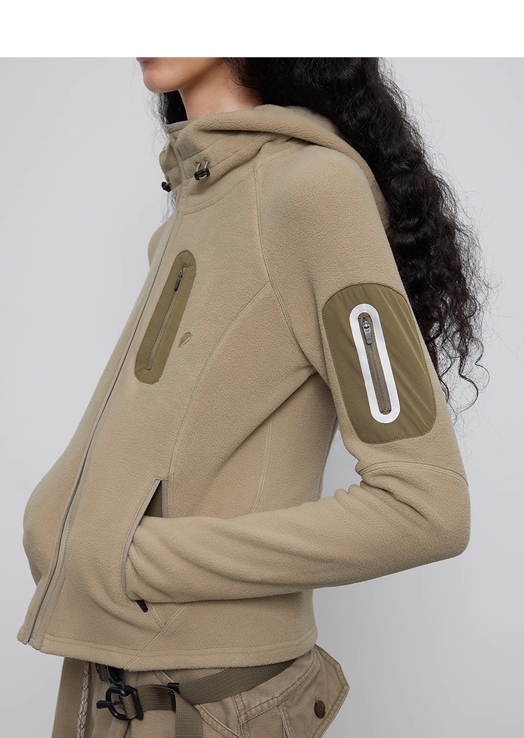 Polar Fleece Zipper Cardigan Sport Jacket 113