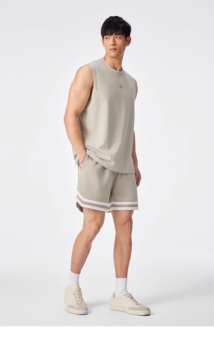 Heavy textured knit shorts 121