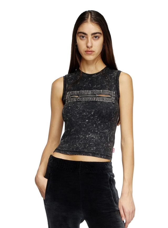 Vintage Washed Slim Fit Tank Top 28