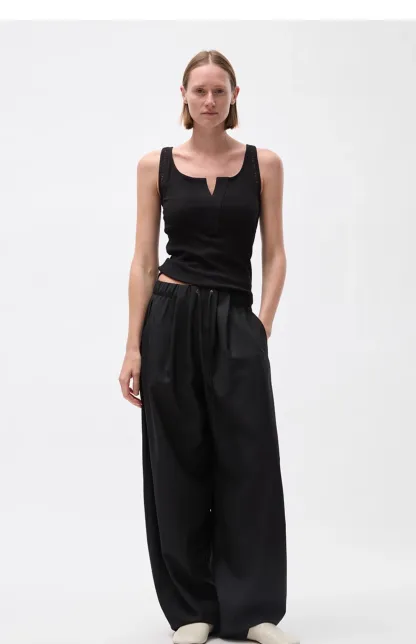 Half-open patchwork vest 33