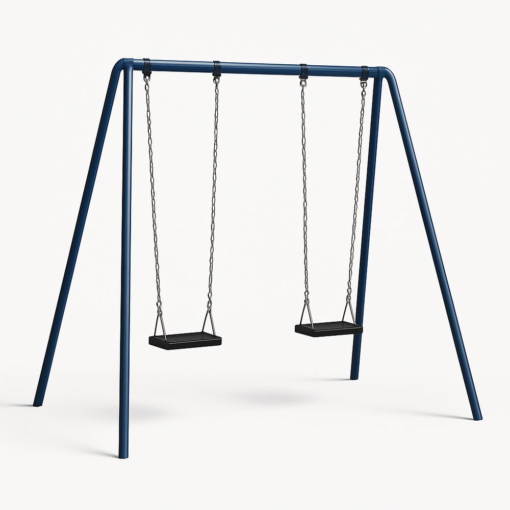 Dubbelgunga Ställning Blå Stål 300x180x170 cm