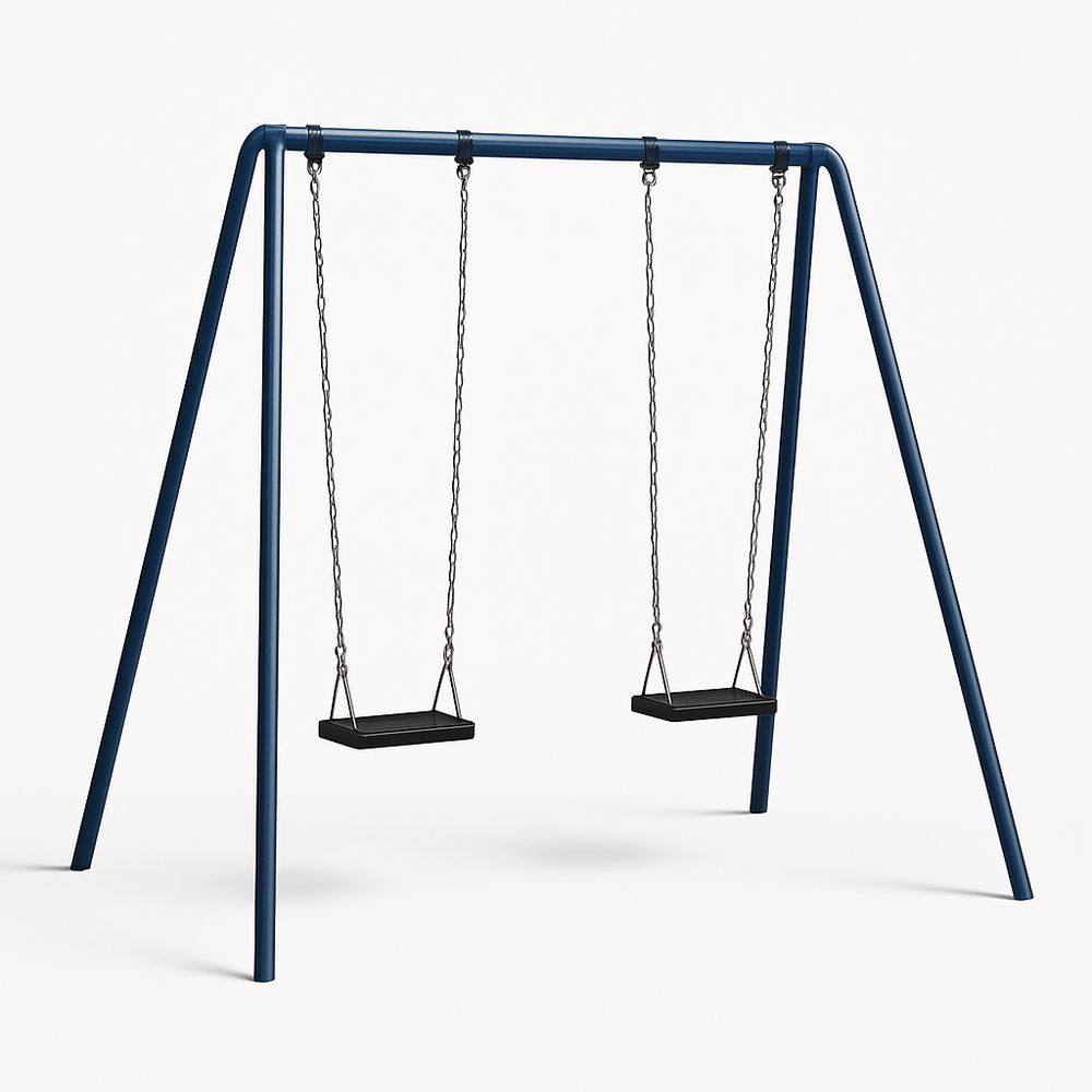 Dubbelgunga Ställning Blå Stål 300x180x170 cm