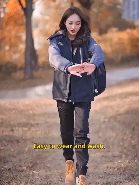 [Triple Protection Black Technology] Automatic Temperature-Raising and Heat-Locking Jacket