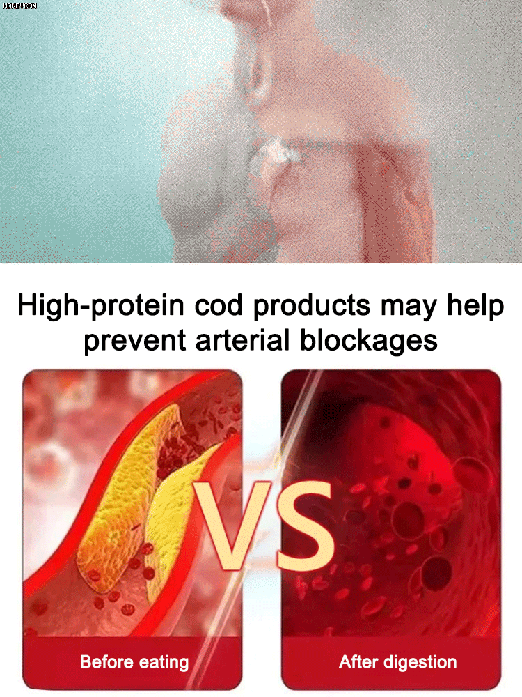 Norwegian deep-sea cod fillets, 🫐a high-protein, weight-loss superfood recommended by American nutritionists, 🍥50% off for the last hour!