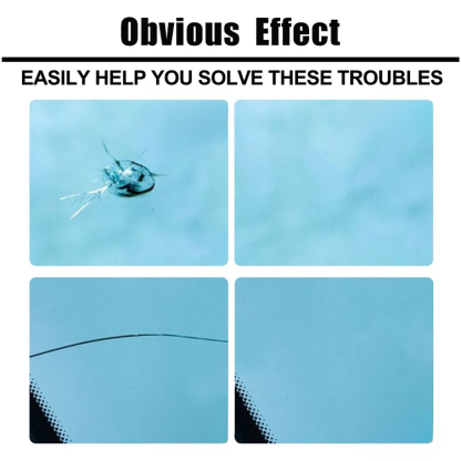 Say goodbye to expensive glass replacements. Imported formula + seamless repair, anti-spreading and ultra-durable.