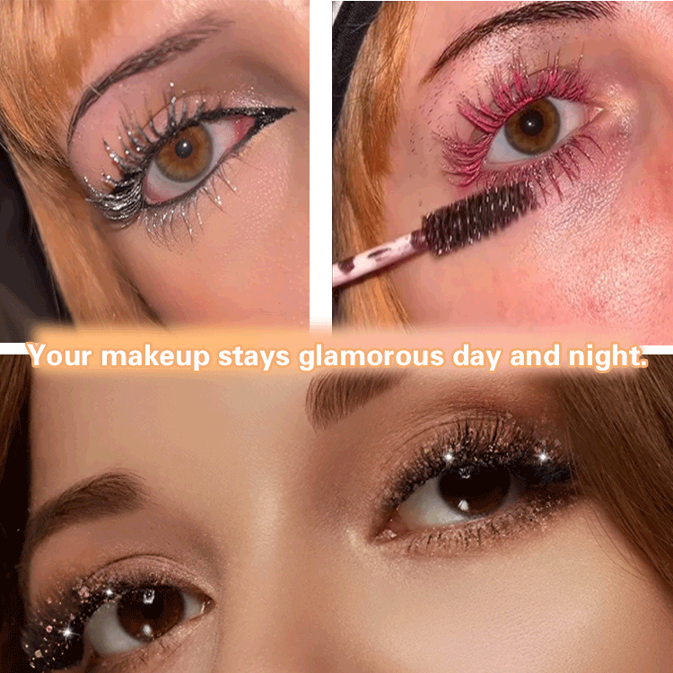 Long-lasting curling mascara, smudge-proof for 12 hours, easily achieve comic-book-like thick lashes