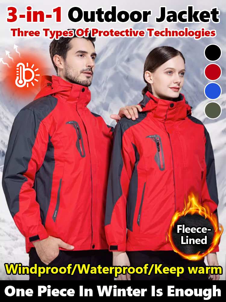 [Triple Protection Black Technology] Automatic Temperature-Raising and Heat-Locking Jacket