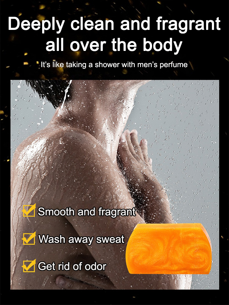 💫Developed in the French perfume capital! Triple-action elegant perfumed soap.🤩