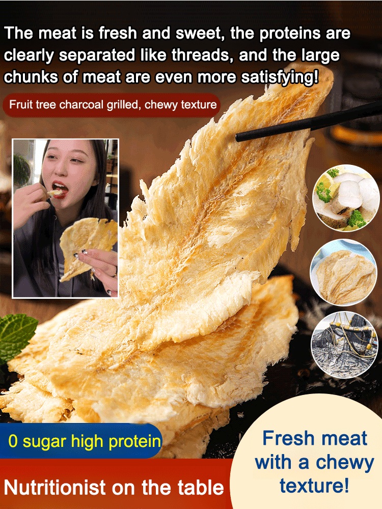 Norwegian deep-sea cod fillets, 🫐a high-protein, weight-loss superfood recommended by American nutritionists, 🍥50% off for the last hour!