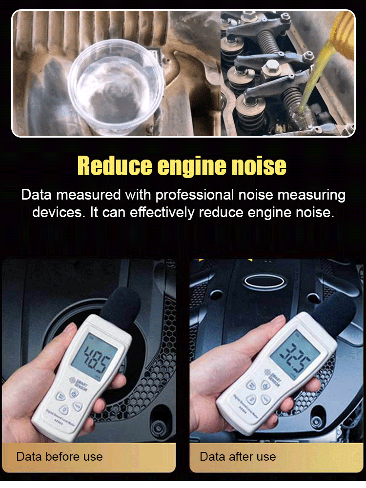 [Instantly Transform Your Car into a Fuel-Efficient One] Engine Anti-Wear Repair Agent, solves engine vibration and blue smoke, anti-wear formula extends engine life by 15 years