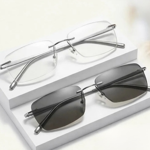 Okulary do czytania Starry Sky Smart Zoom z fotochromem