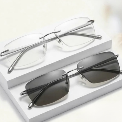 Okulary do czytania Starry Sky Smart Zoom z fotochromem