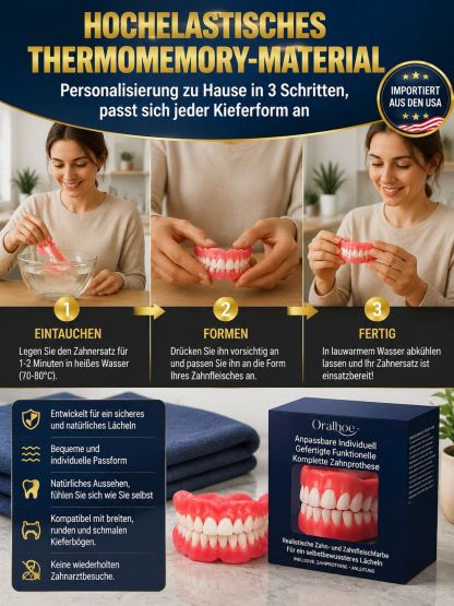 ✨ Dein perfektes Lächeln in 3 Minuten! Verabschiede dich von teuren Zahnarztbesuchen. Diese DIY-Silikon-Veneers lassen sich ganz einfach zu Hause anpassen – für ein natürliches Lächeln.