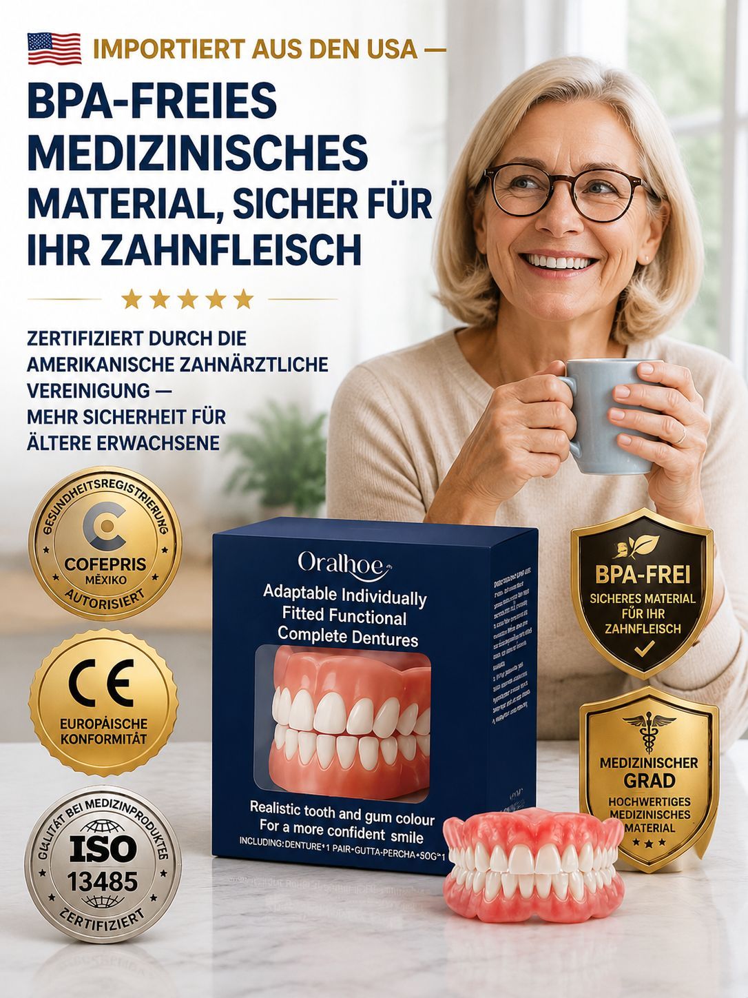 ✨ Dein perfektes Lächeln in 3 Minuten! Verabschiede dich von teuren Zahnarztbesuchen. Diese DIY-Silikon-Veneers lassen sich ganz einfach zu Hause anpassen – für ein natürliches Lächeln.