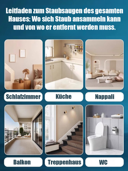 Haben Sie genug vom ständigen Staubwischen? Multifunktionale Staubbox, entwickelt von amerikanischen Biomedizinexperten. Das hält Ihr Zuhause staubfrei – ganz ohne Strom!