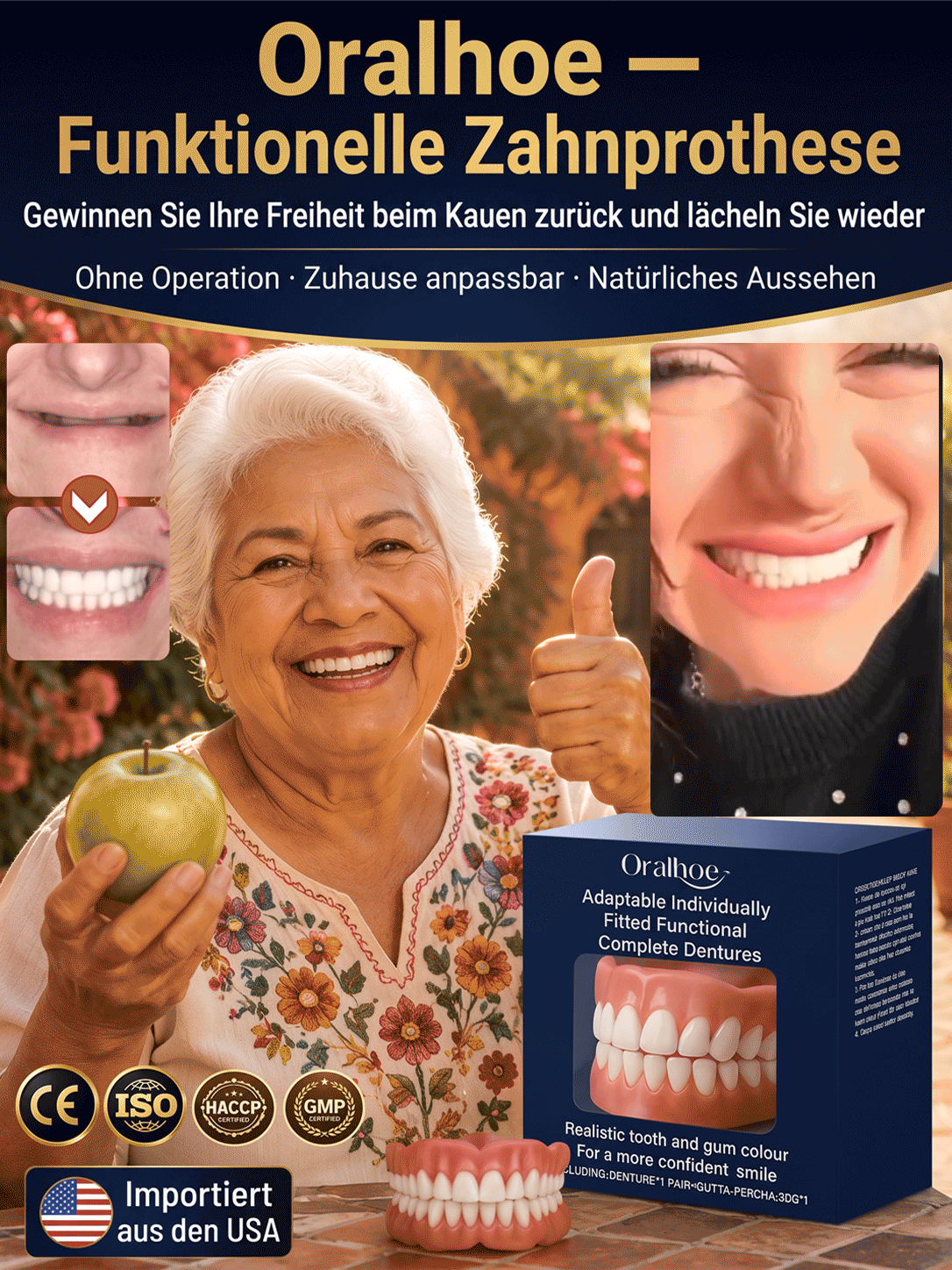 ✨ Dein perfektes Lächeln in 3 Minuten! Verabschiede dich von teuren Zahnarztbesuchen. Diese DIY-Silikon-Veneers lassen sich ganz einfach zu Hause anpassen – für ein natürliches Lächeln.