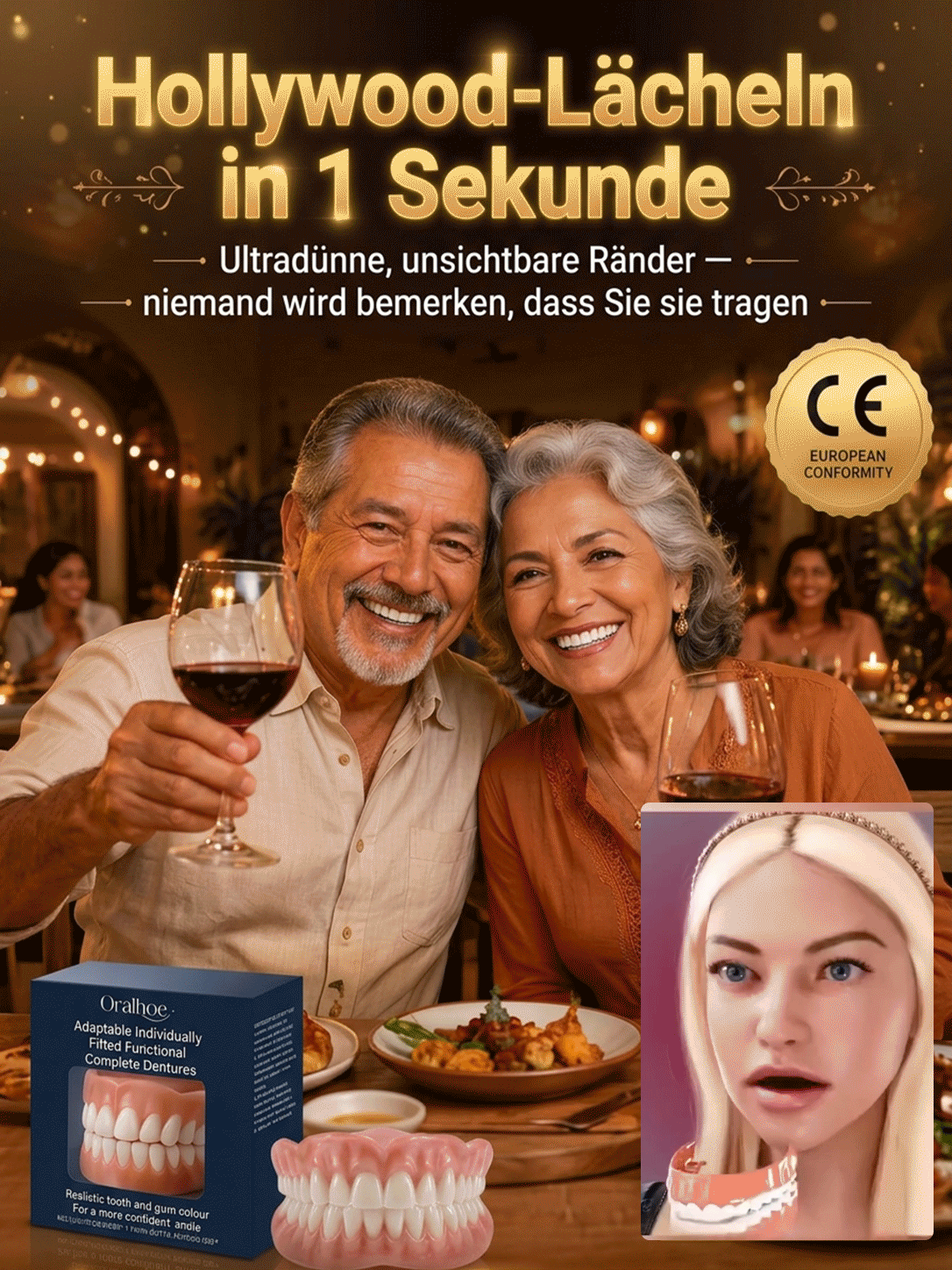 ✨ Dein perfektes Lächeln in 3 Minuten! Verabschiede dich von teuren Zahnarztbesuchen. Diese DIY-Silikon-Veneers lassen sich ganz einfach zu Hause anpassen – für ein natürliches Lächeln.