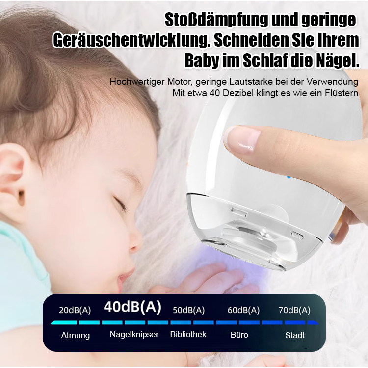 2 in 1 Nagelknipser   Trimmen  Glätten in einem Schritt