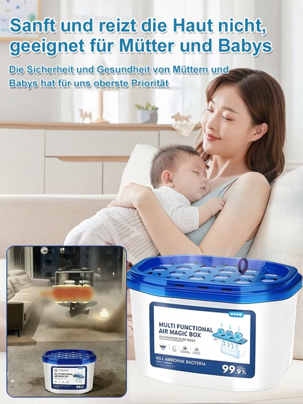 Multifunktionsstaubfangbox ohne Bohren | Staubsaugen in 3 Sekunden | Geeignet für Schwangere, Babys & Haustiere