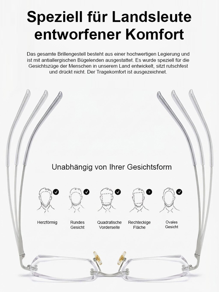 【Designer-Kollaboration】Sternenhimmel Intelligentes Zoom und Farbwechsel Lesebrille