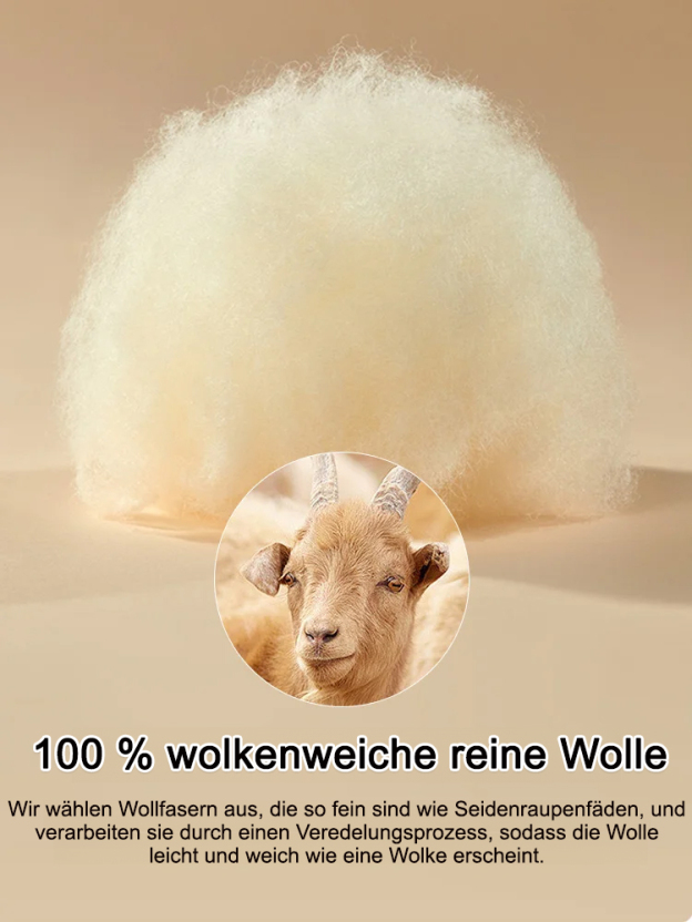 Herren Schafspelzstiefel gegen Frost, rutschfest und abriebfest, nur 55 €！