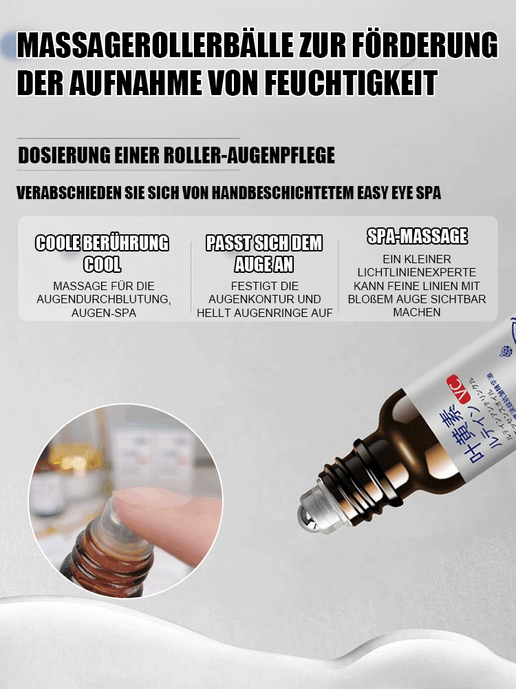 ✨ 7 Tage junge Augenpartie wiederherstellen! ✨ Transdermales Lutein-Vitamin-C-Anti-Aging-Augenöl