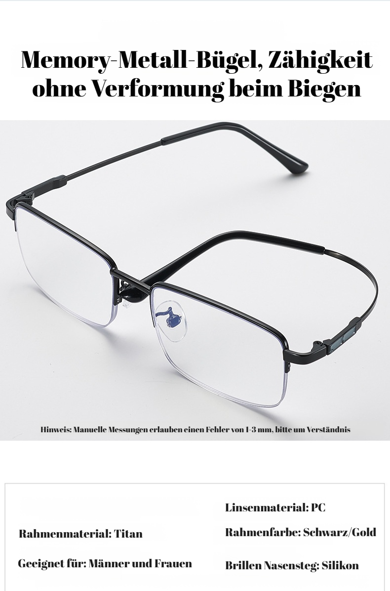 Intelligente Lesebrille für verschiedene Lichtbedingungen