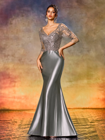 Modecrush Elegant Women Wedding Dress With White Color Embroidery Applique Mesh Tulle Ball Gown