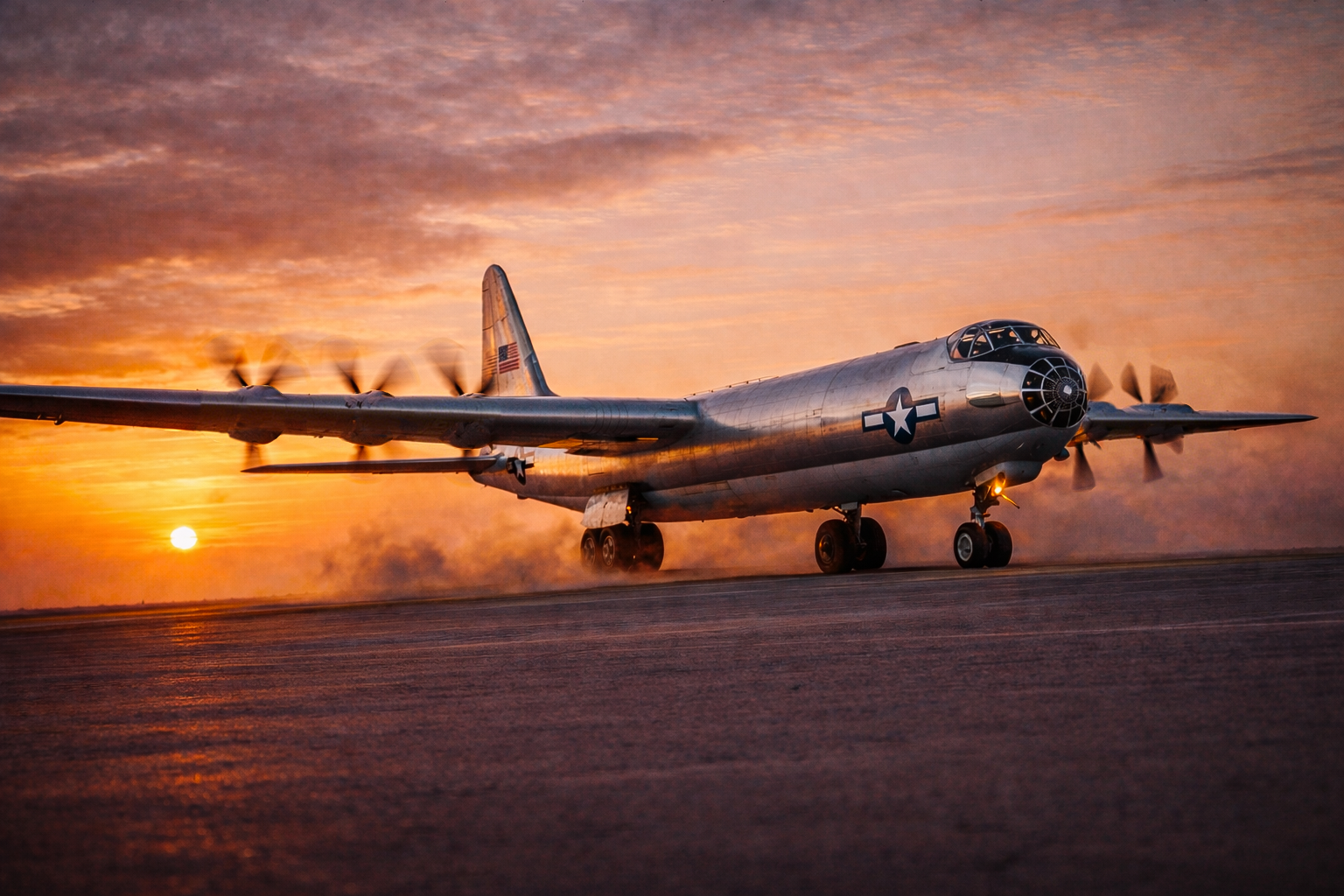 Convair B-36 Peacemaker Metal Weathervane, Cold War USAF Bomber Weatherproof Outdoor Garden Decor