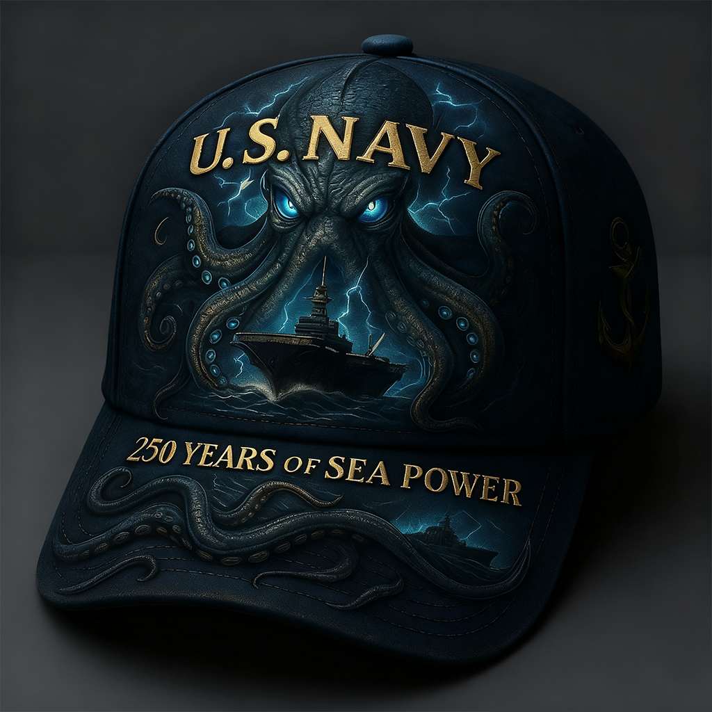 U.S. Navy – 250 Years of Sea Power Cap