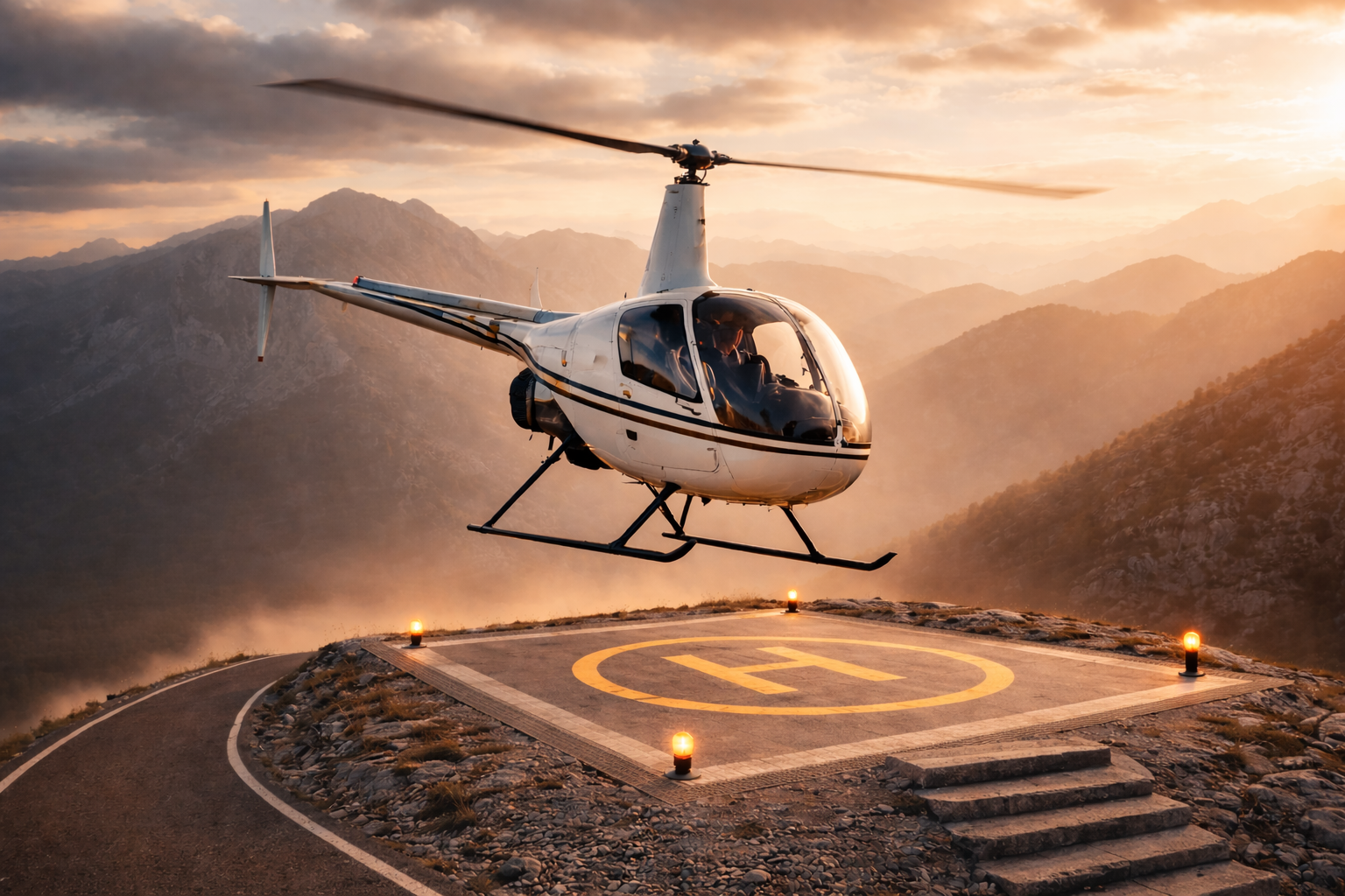 Personalized R22 Helicopter Model Weathervane – Pilot Gift & Outdoor Yard Art Decor