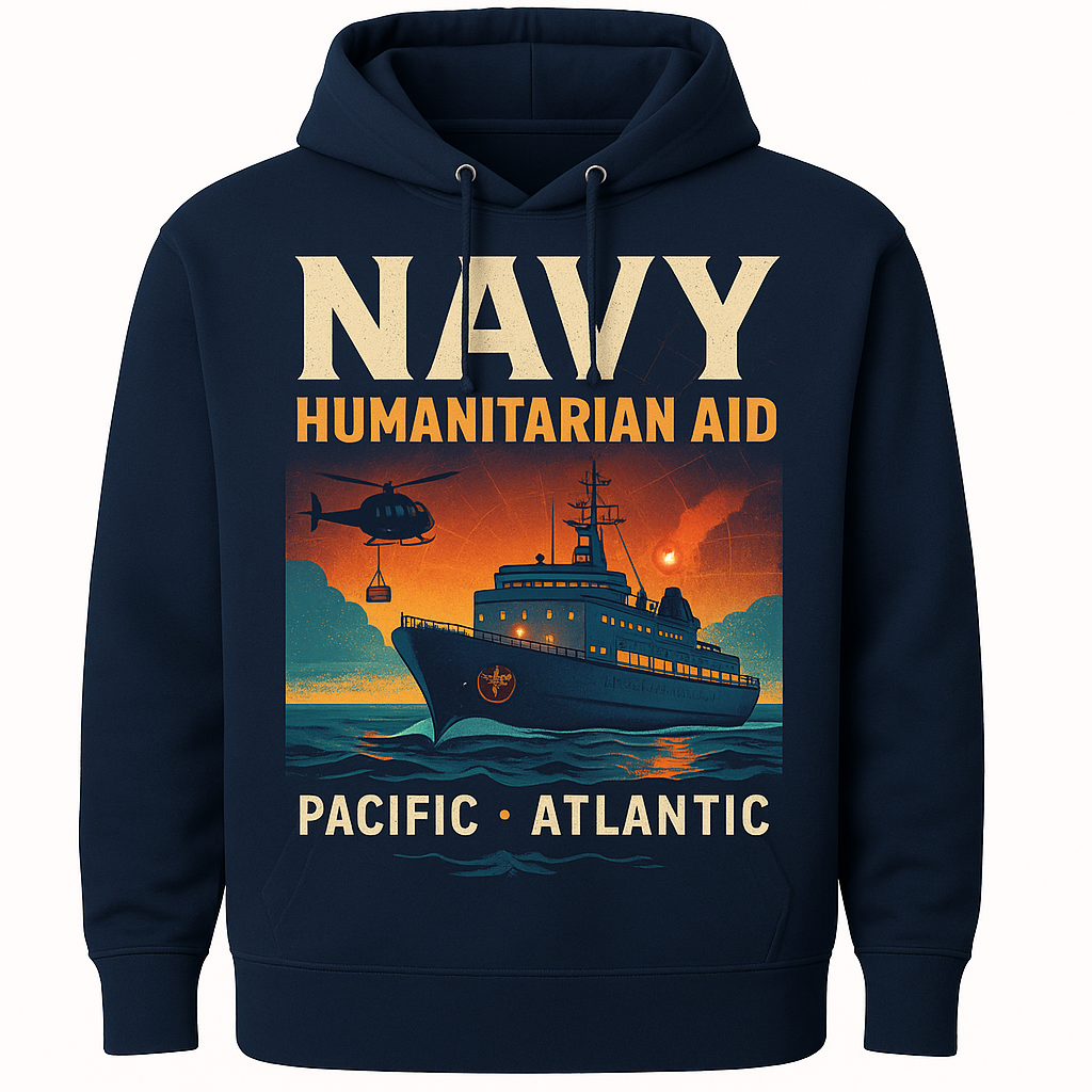 U.S. Navy Humanitarian Aid “Pacific • Atlantic” Hoodie