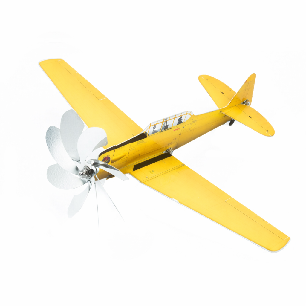 AT-6 Texan Plane Garden Stake - Durable Outdoor Patio Decor for Aviation Enthusiasts