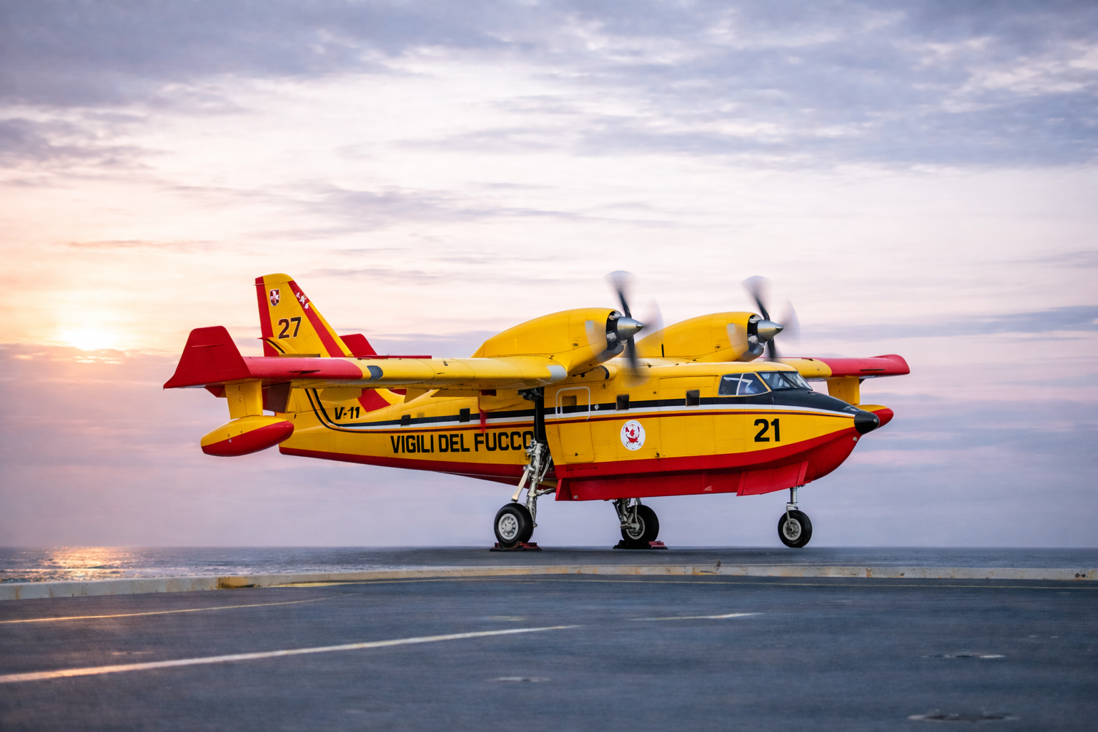 Personalized CL-415 Firefighter Aircraft Weathervane – Aviation Garden Wind Spinner