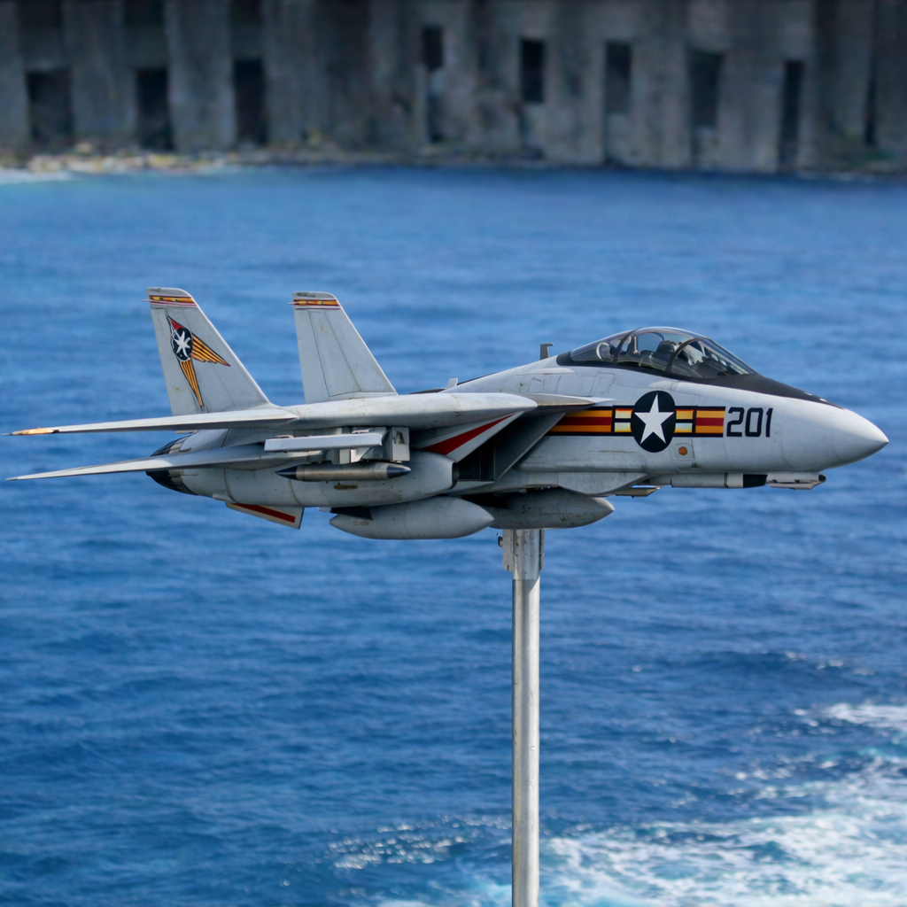 Personalized Top Gun's Legendary F-14 Tomcat Weathervane - Bring the Sky's Glory to Your Garden