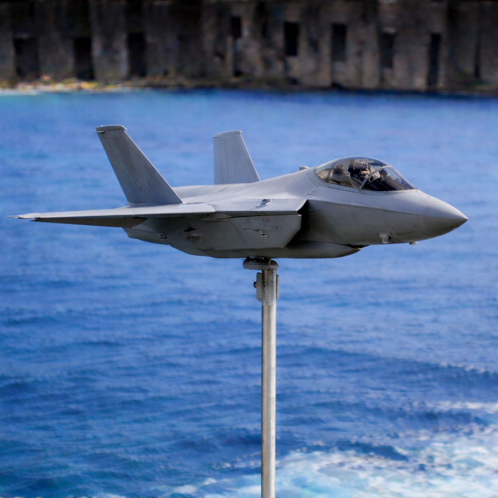 Personalized F-35 Lightning II 5th Gen Stealth Fighter Weathervane - Military Aircraft Garden Decor Wind Spinner